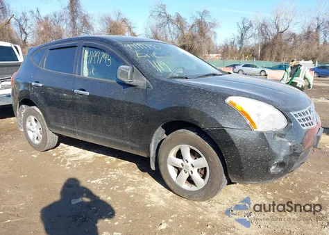 2010 Nissan Rogue S from USA, damaged, VIN JN8AS5MV9AW128709